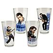 Elvis Presley Glasses 4-Pack